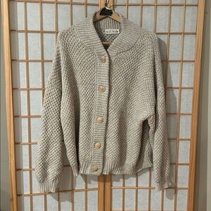 Wok Hide bomber Knit Sweater